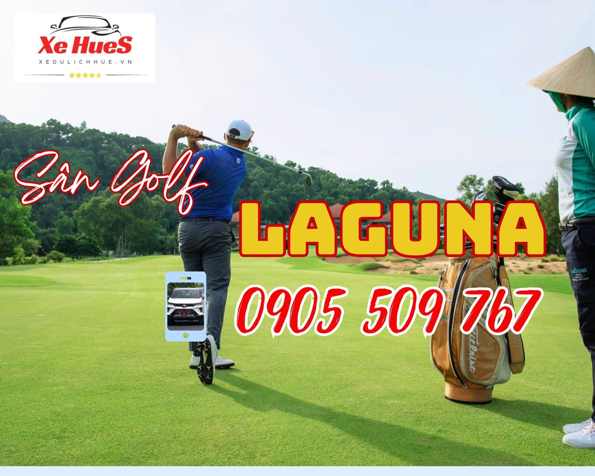 Thuê xe Huế Laguna Lăng Cô