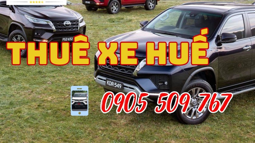 Thuê xe hợp đồng Huế; Thue xe 7 cho Hue