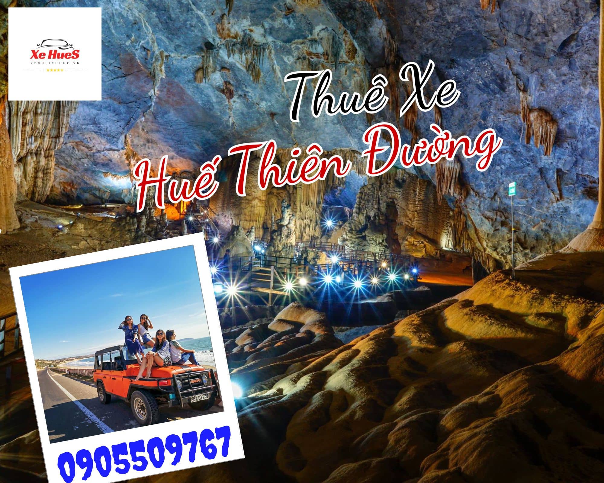 Thuê xe Huế Thiên Đường