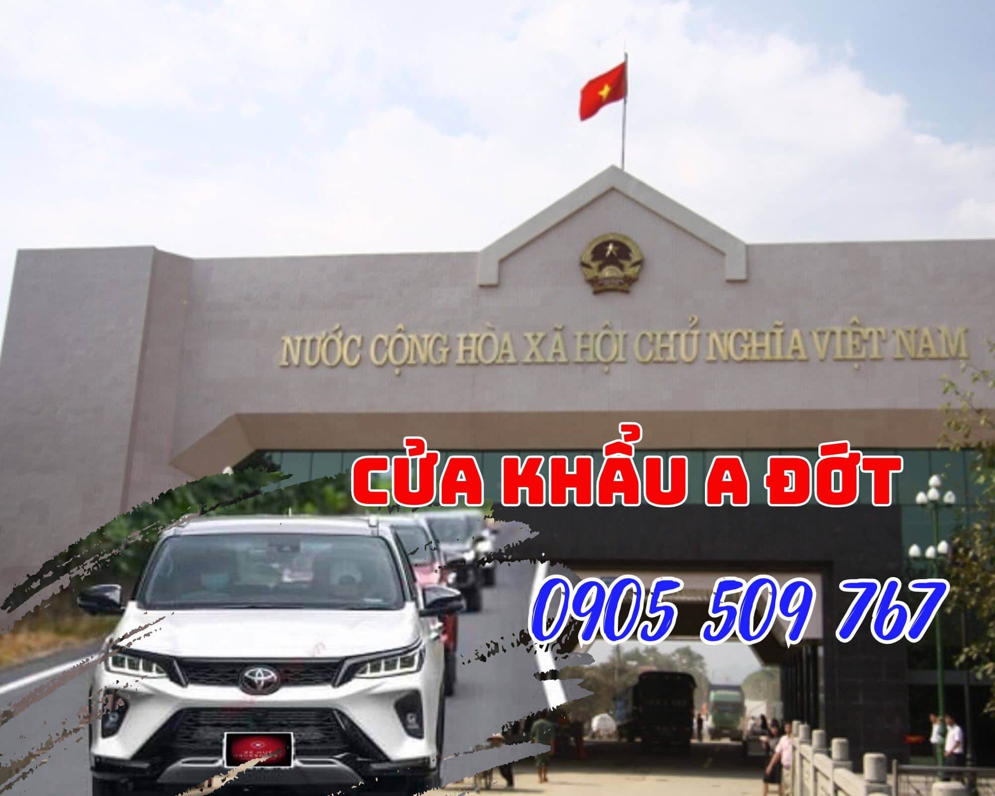 Thuê Xe Huế Đi Cửa Khẩu A Đớt