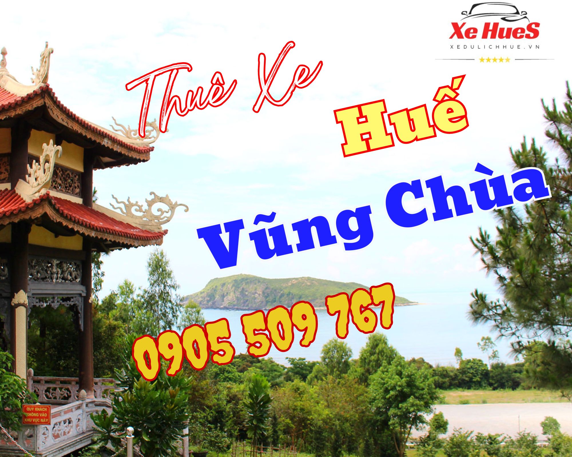 Thuê Xe Huế đi Vũng Chùa
