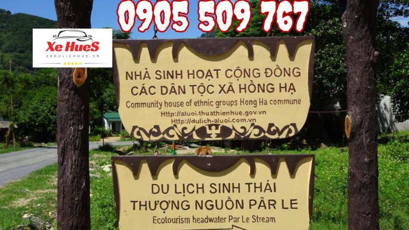 Thue xe hue suoi Par le a luoi