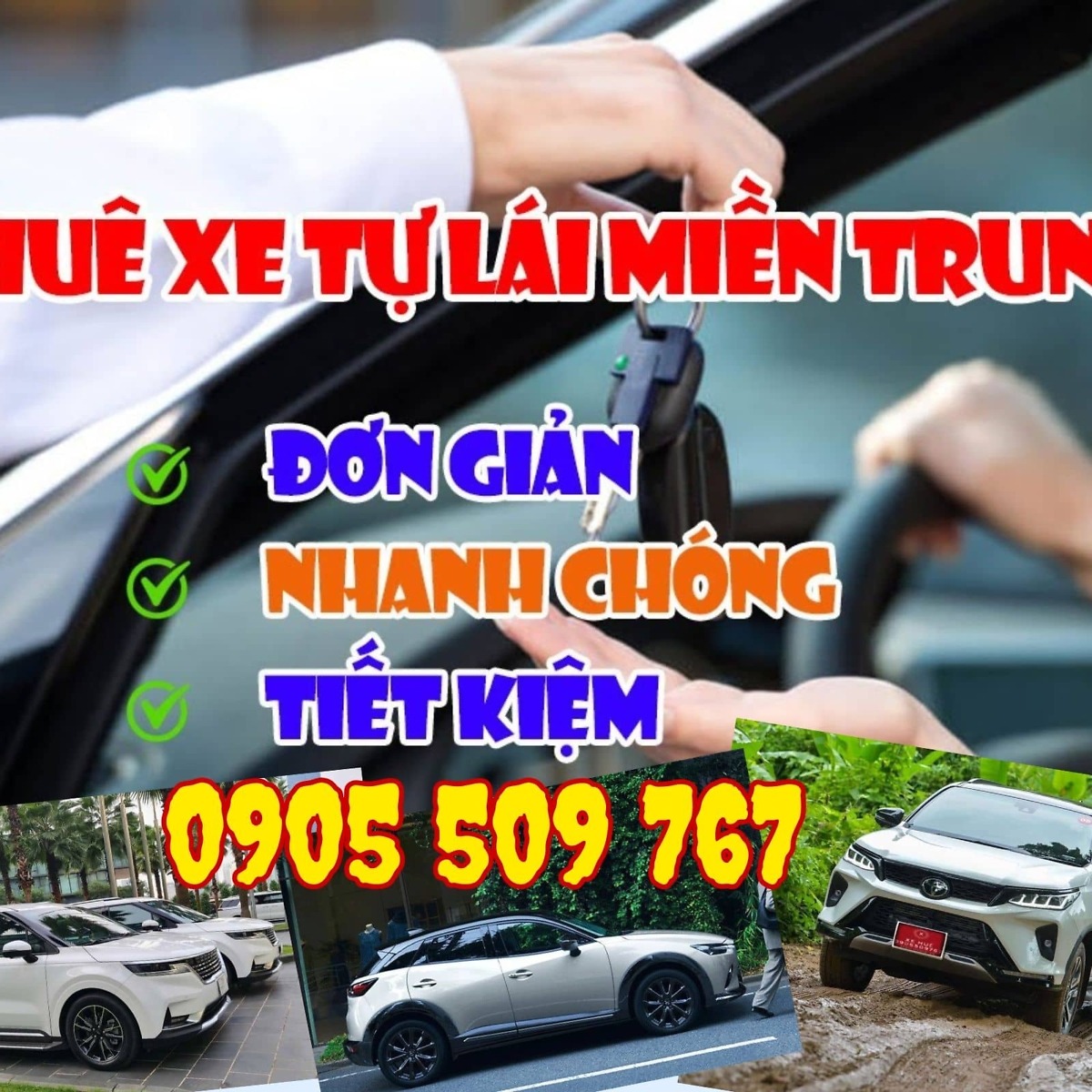 Thủ tục thuê xe dễ dàng