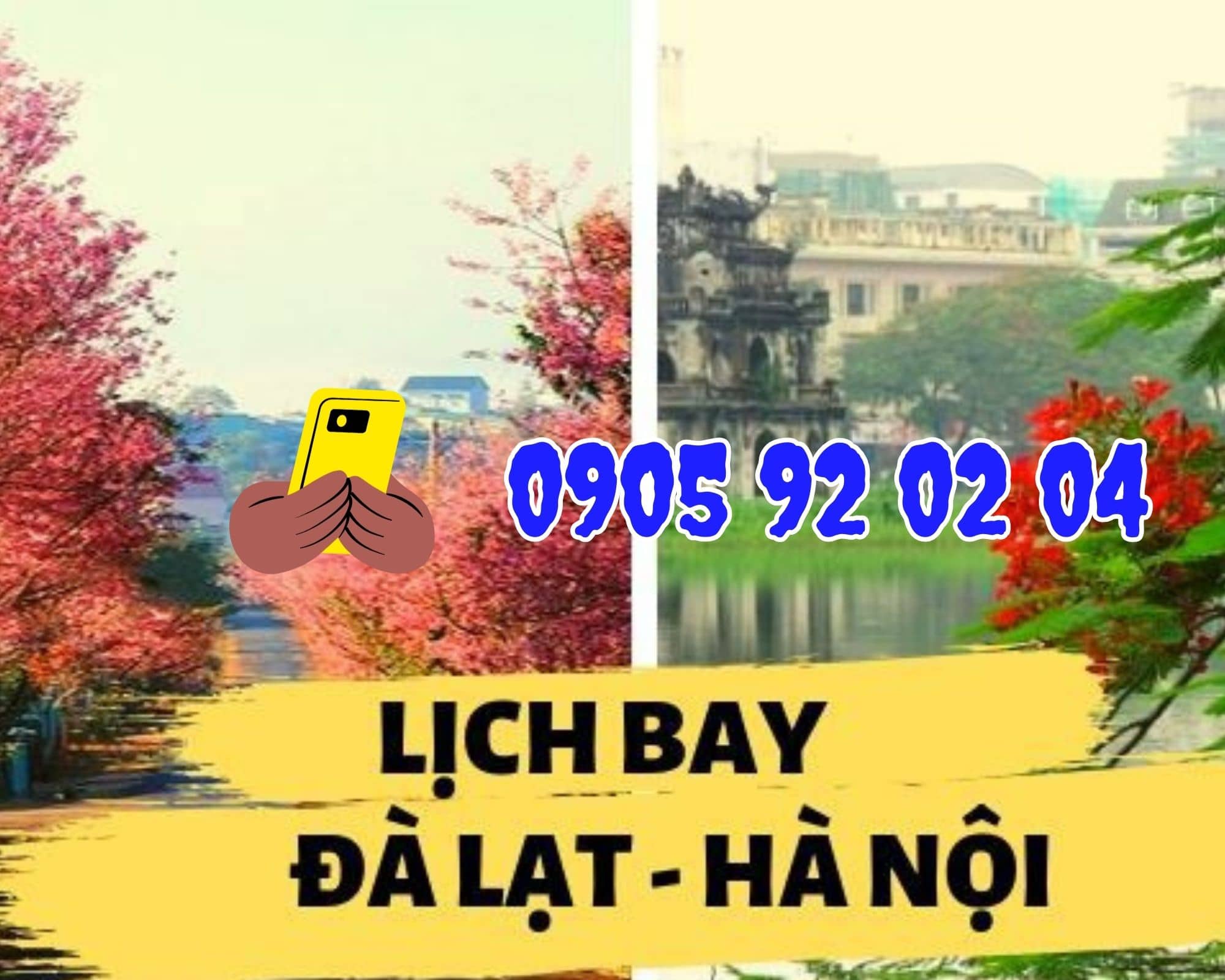 Vé Máy Bay Đà Lạt Hà Nội