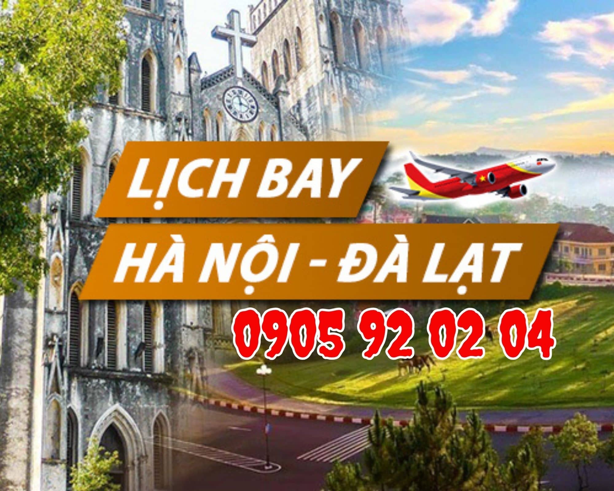 Vé Máy Bay Hà Nội Đà Lạt