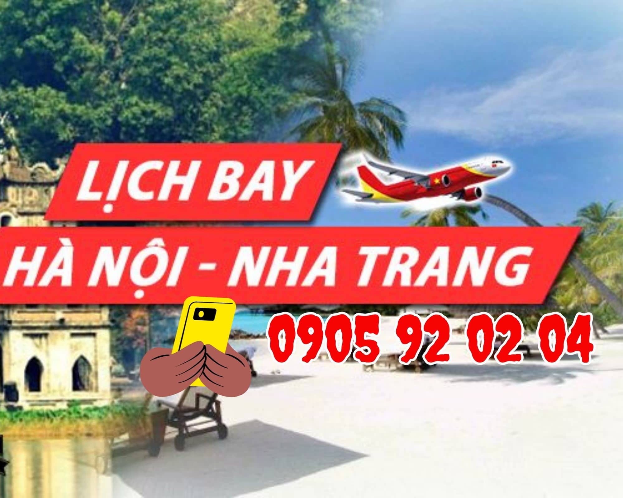 Vé Máy Bay Hà Nội Nha Trang