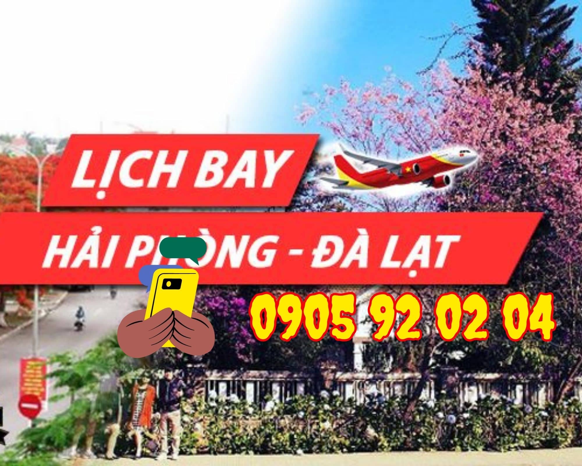 Vé Máy Bay Hải Phòng Đà Lạt