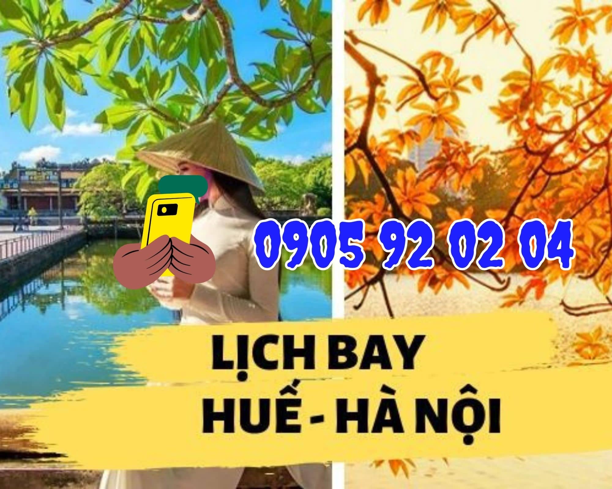 Vé Máy Bay Huế Hà Nội