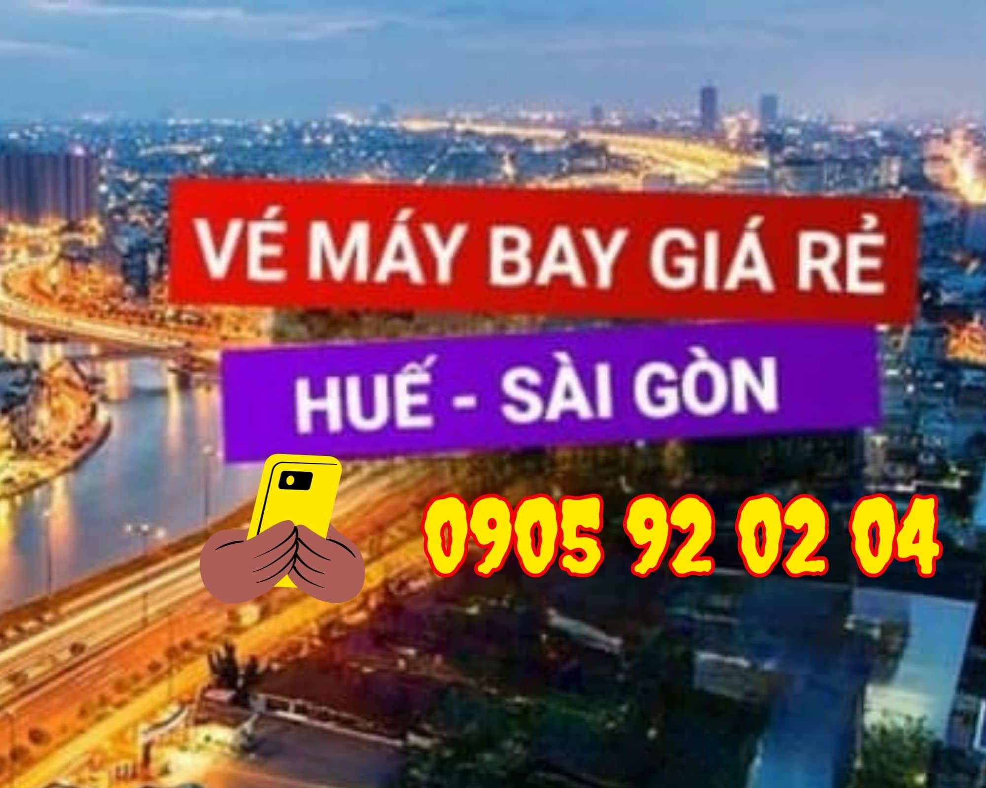 Vé Máy Bay Huế Sài Gòn