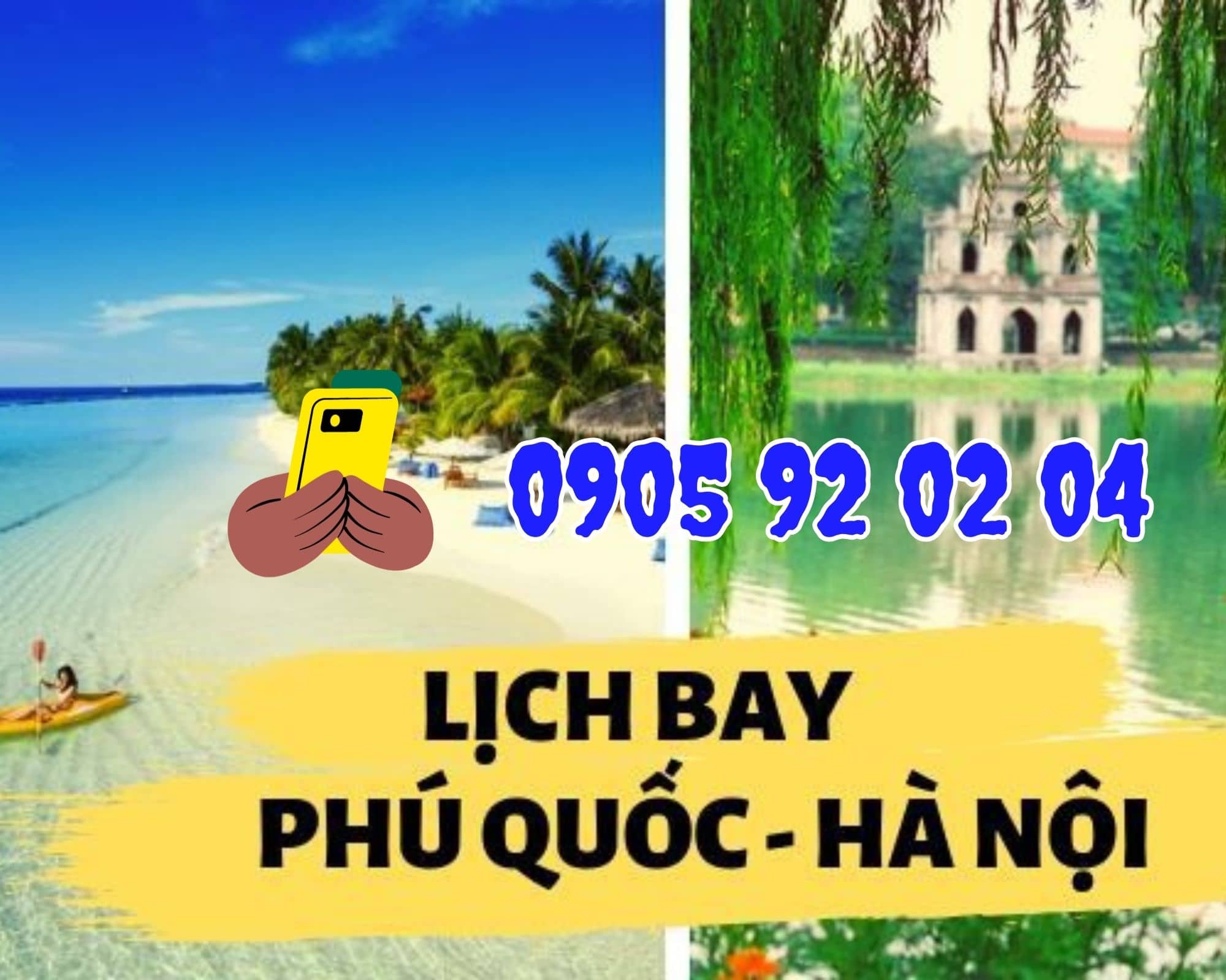 Vé Máy Bay Phú Quốc Hà Nội