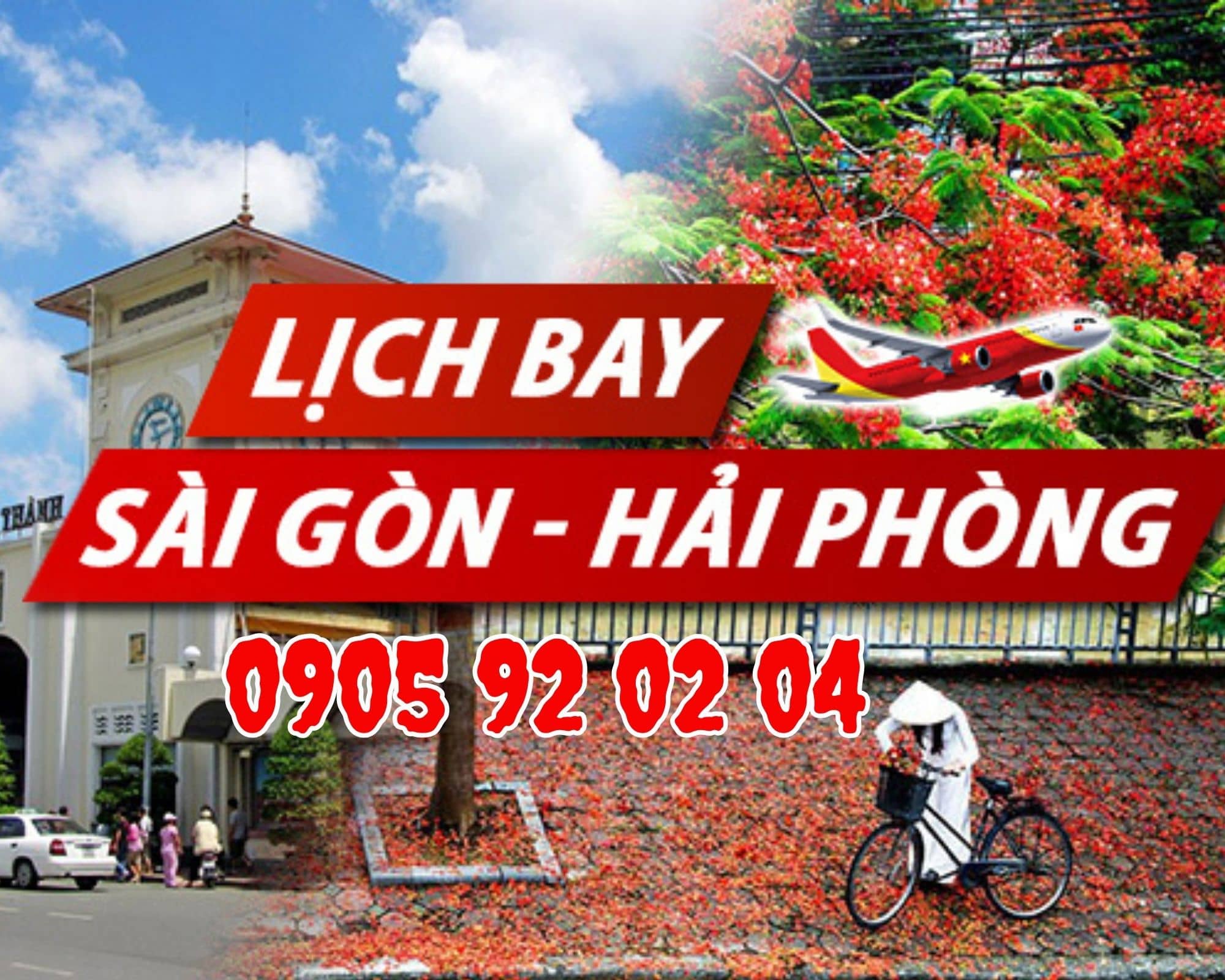 Vé Máy Bay Sài Gòn Hải Phòng