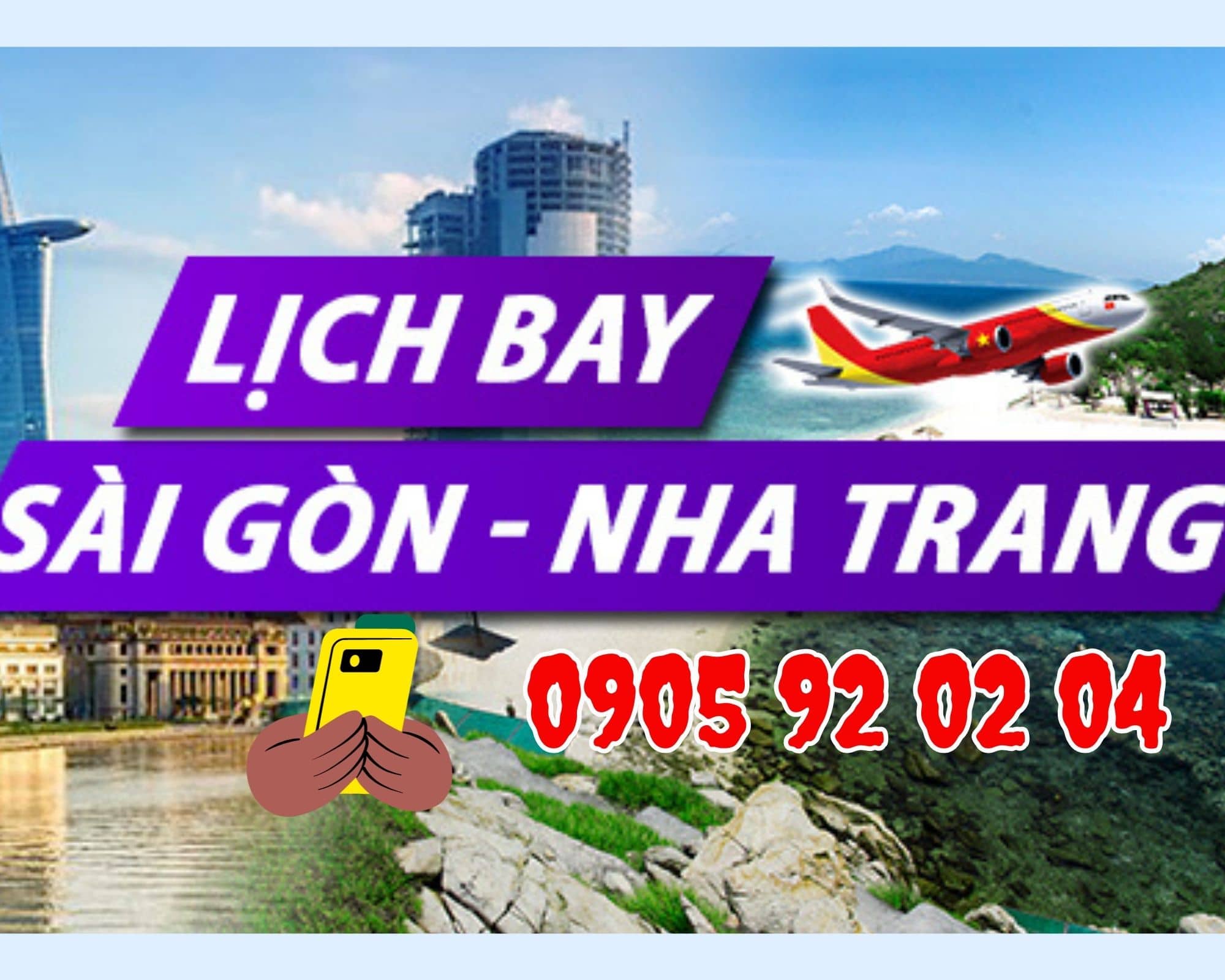 Vé Máy Bay Sài Gòn Nha Trang