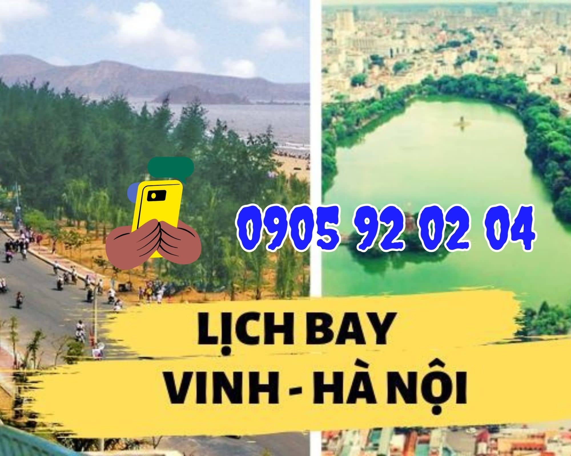 Vé Máy Bay Vinh Hà Nội