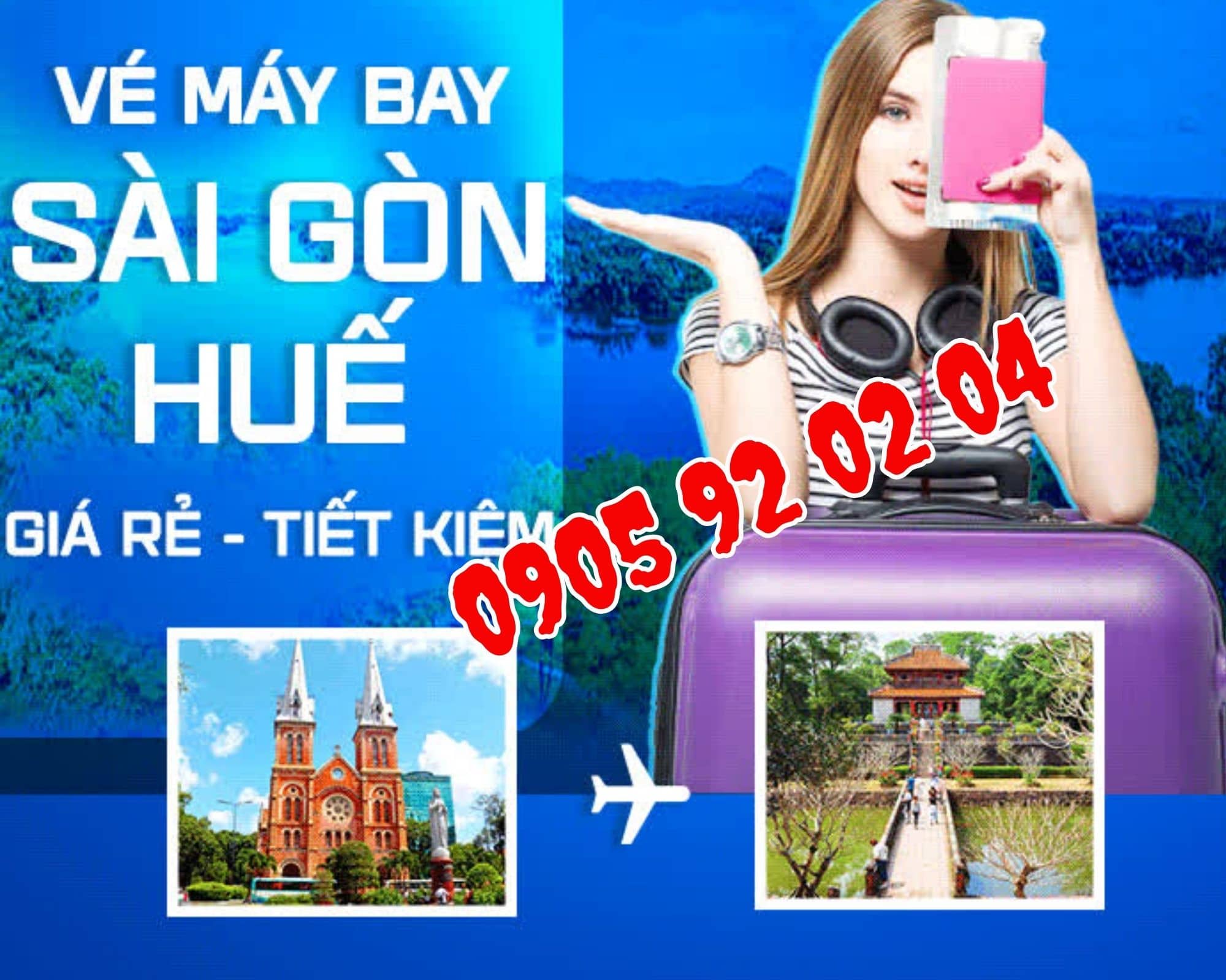 Vé máy bay Sài Gòn Huế