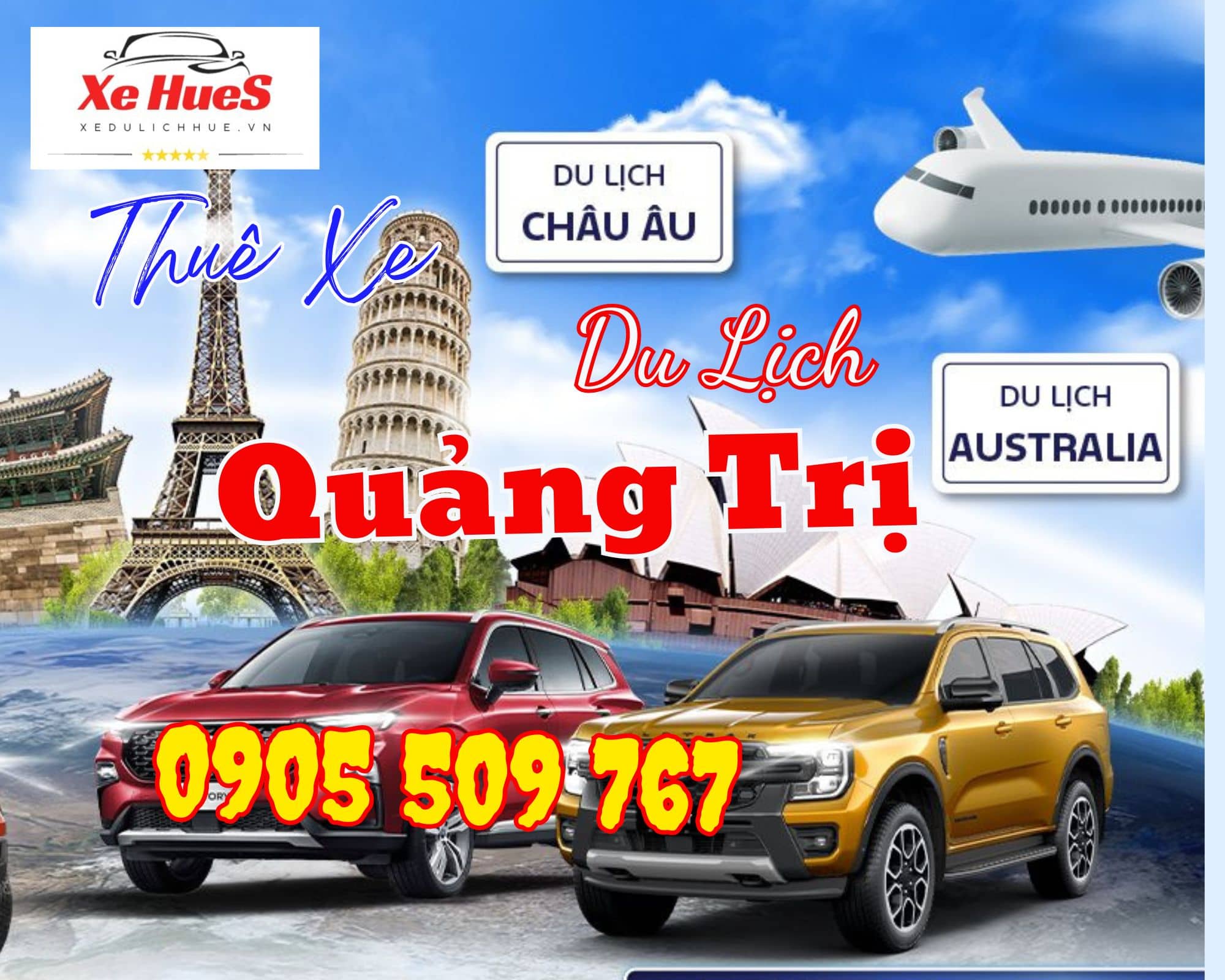 Thuê Xe Du Lịch Quảng Trị