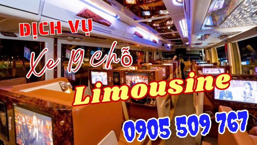 Thuê Xe Limousine 19 chỗ Huế