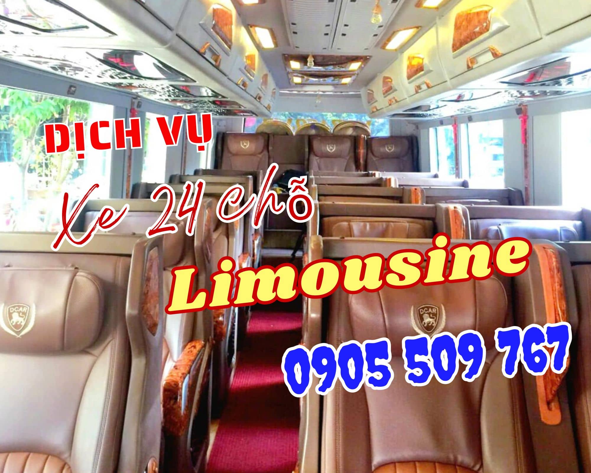 Xe Limousine 24 chỗ Huế