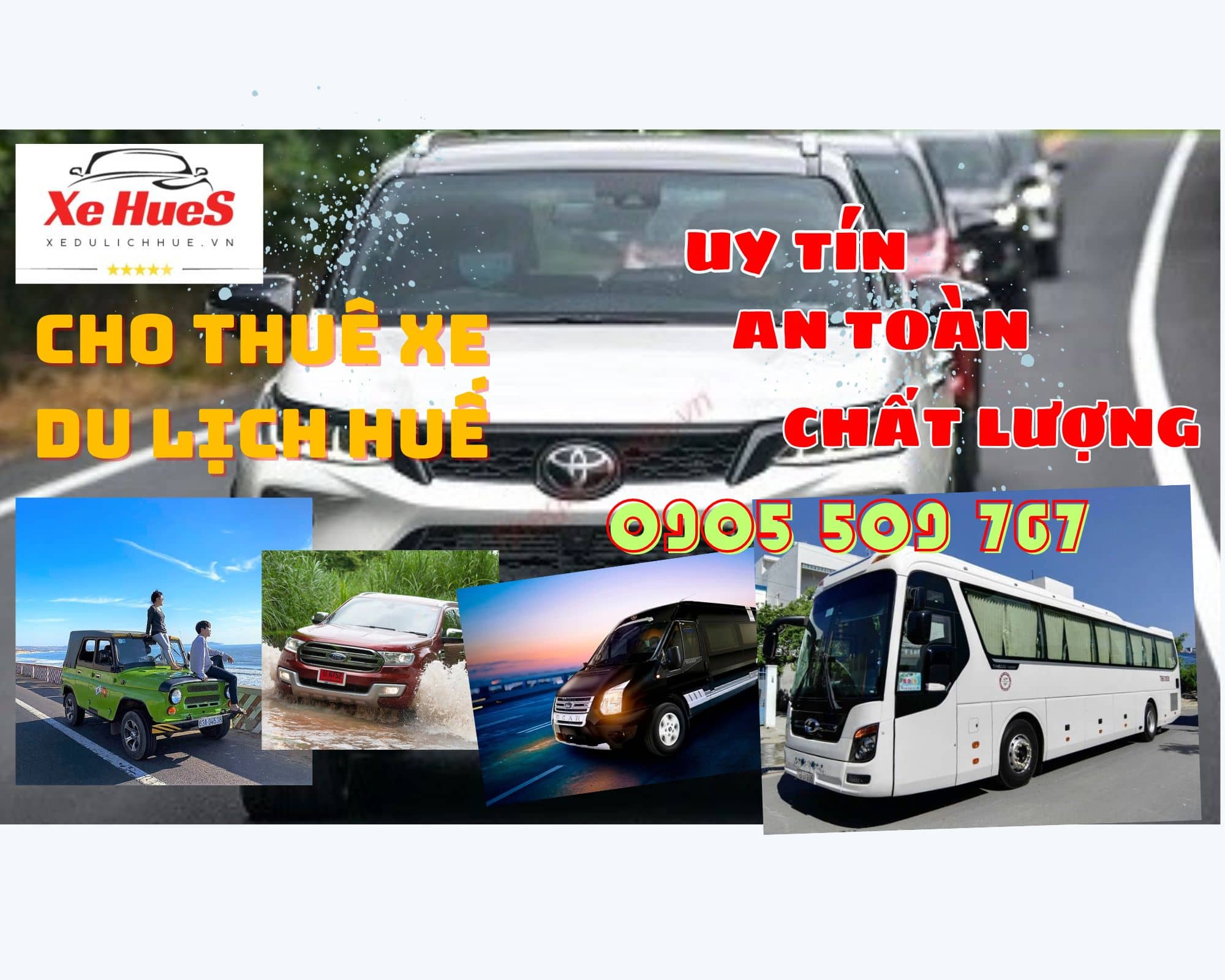 Thuê Xe Du Lịch Huế Uy Tín
