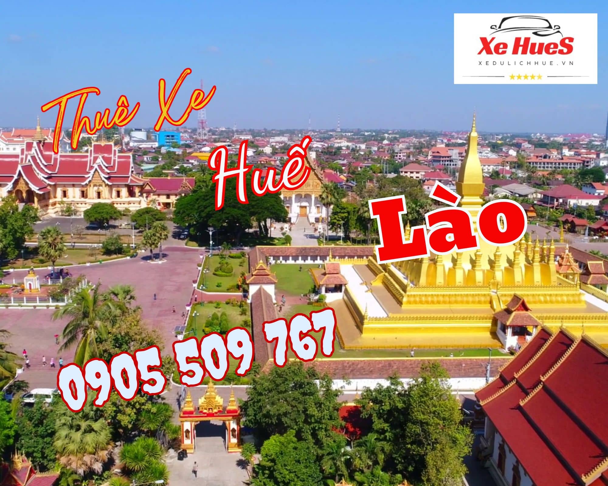 Thuê xe Huế đi Lào