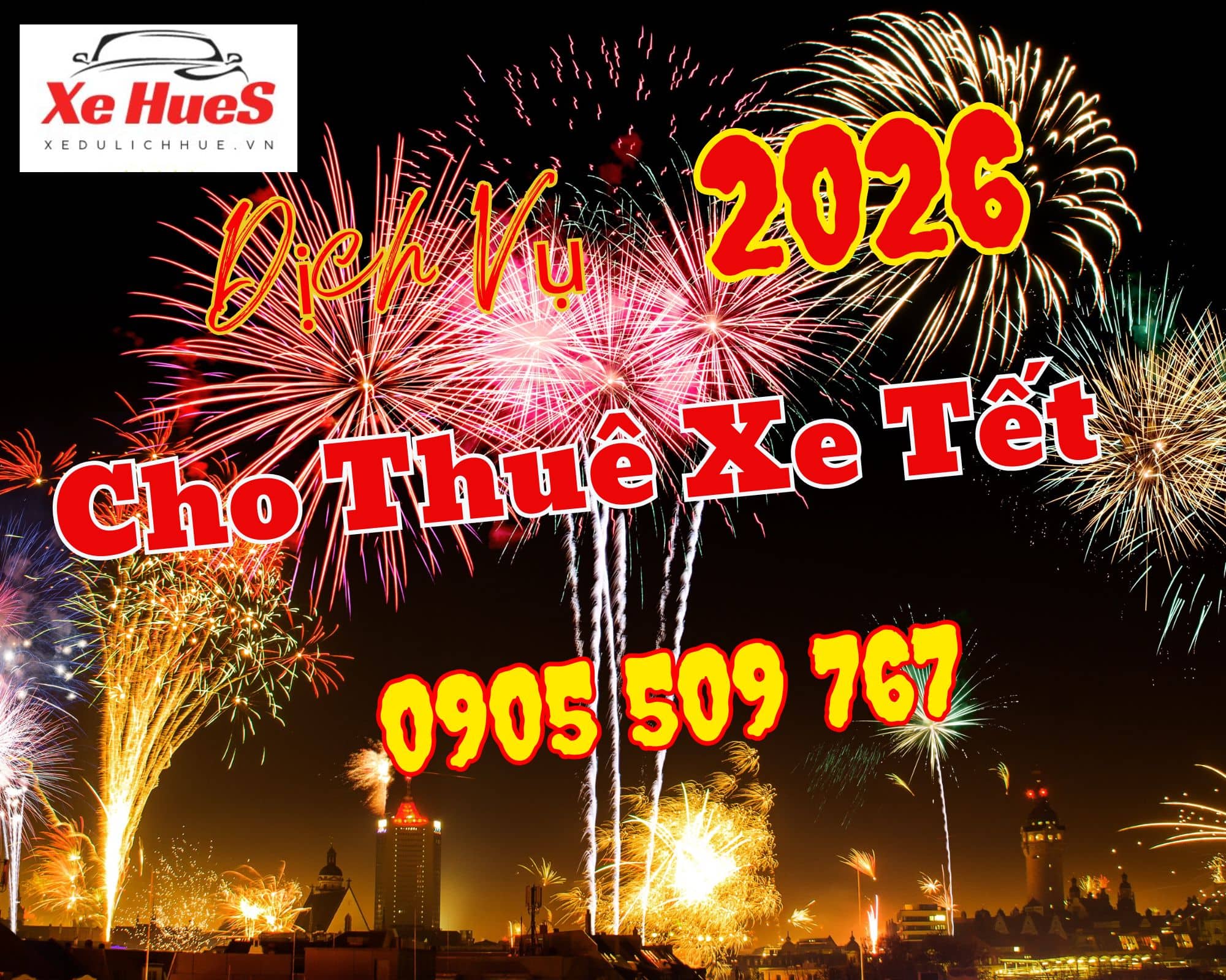Dịch Vụ Cho Thuê xe tại Sài Gòn về Tết 2026