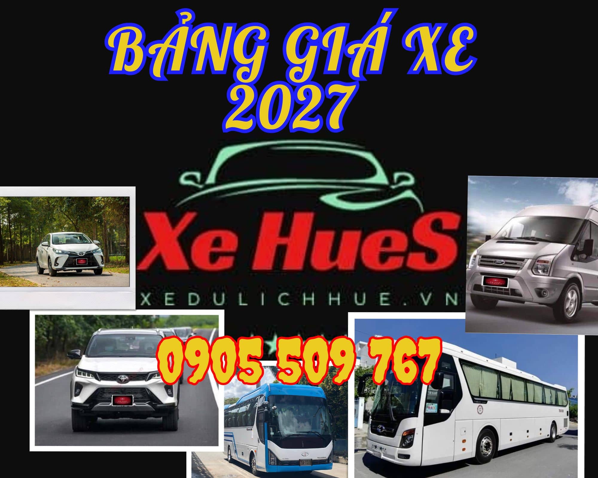 Bang gia thue xe du lich 2027