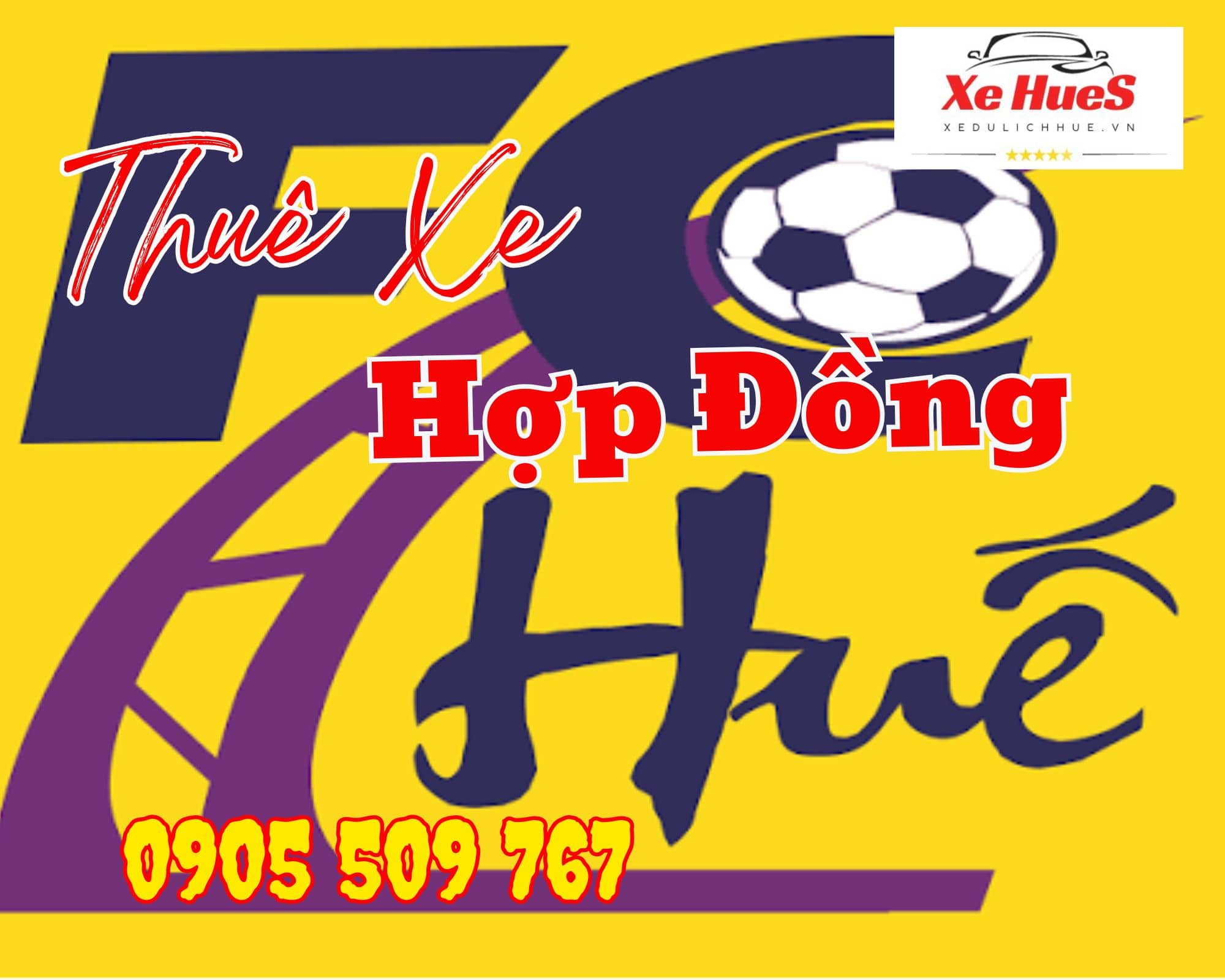 Thuê xe bóng đá Huế